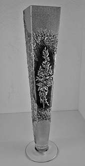 Ваза для цветов, стекло, рис. 813 (15106), высота 400мм