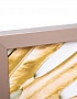 89VOR-MONSTERA GOLDEN-1 Холст "Золотые листья монстеры-1" 100х70 см, багет( латунь),поталь