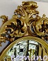 Зеркало овальное, арт. 205 Овьедо, золото, 97см х 68см