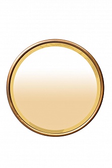Зеркало круглое золотое, арт. 019 Gold