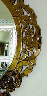 Зеркало венецианское, арт.  1469, 100см х 100см