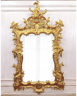 Зеркало в интерьерной раме Вермонт золото, 100см х 165см