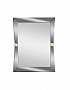 KFG123 Зеркало прямоугольное с золотыми вставками 79*102*2см